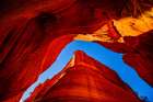 USA, Utah, Kanab, Peekaboo Slot Canyon, Skylight Art Print
